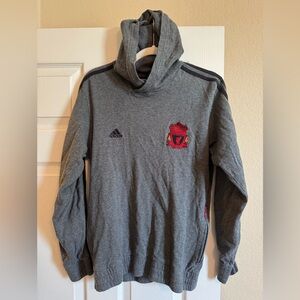 Adidas Charcoal Liverpool Men's Hoodie